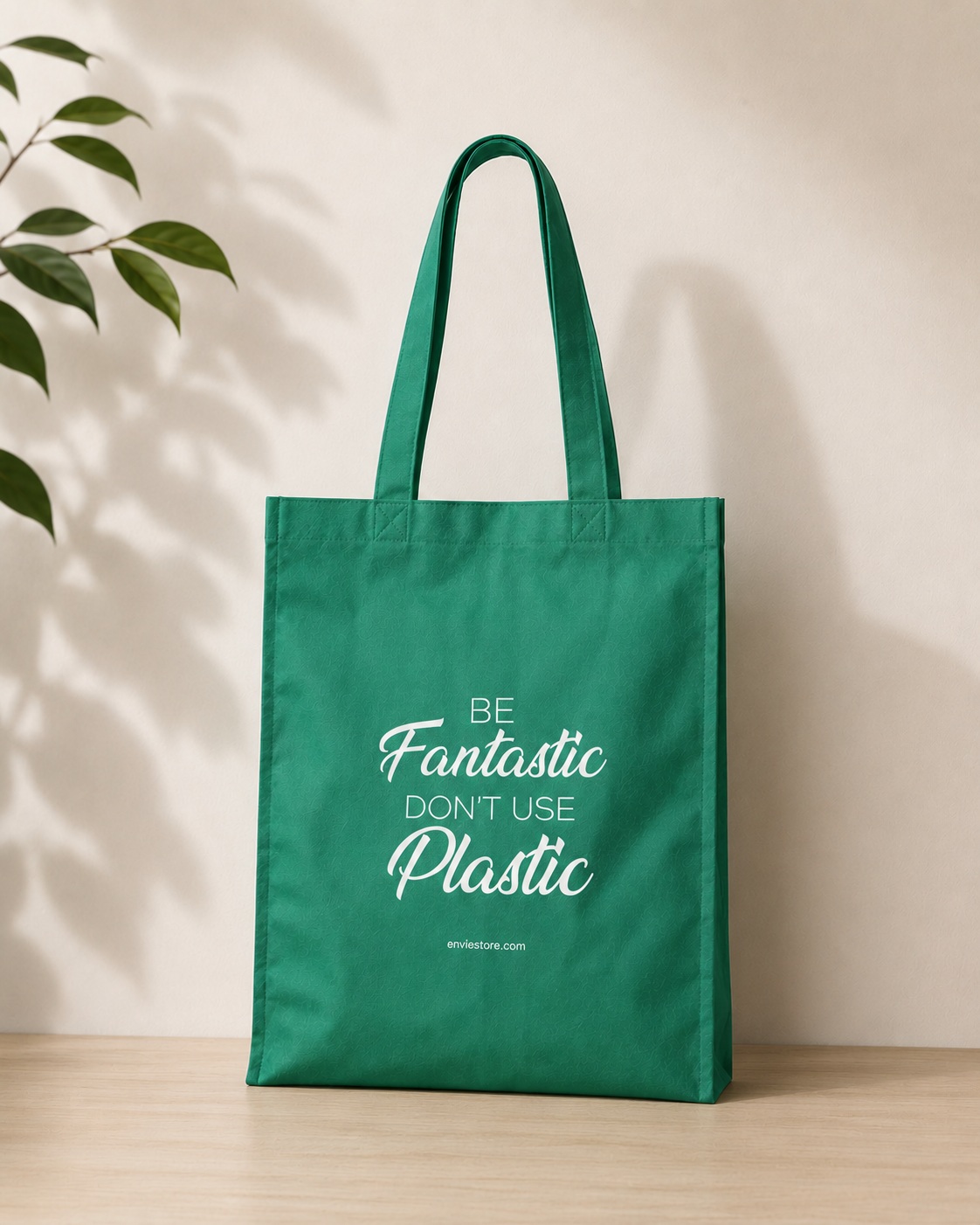 Envio Store Tas Belanja Hijau 37x30cm (Reusable Bag) Envio Store Tas Belanja Hijau 37x30cm (Reusable Bag)