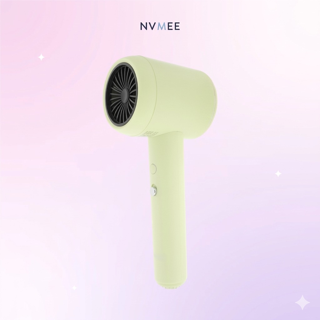 NVMEE LUNA Hair Dryer 4 Mode Temperature - LIME (Alat Pengering Rambut)
