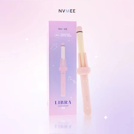 NVMEE LIBRA Hair Stylers 2.0  - PINK (Catokan Penataan Rambut Keriting)