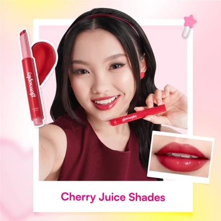 Glowsophy Color Crush Juicy Tinted Lip Balm 2gr - Cherry Juice