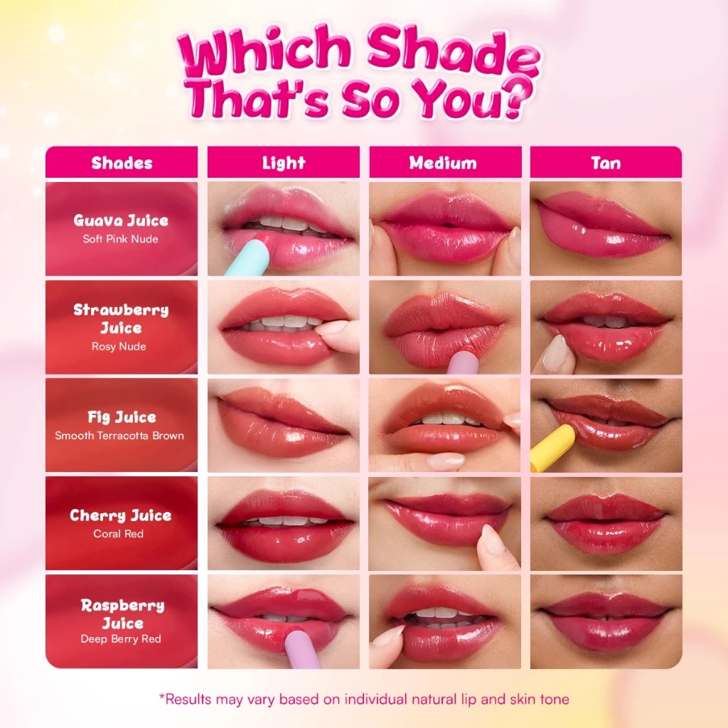 Glowsophy Color Crush Juicy Tinted Lip Balm 2gr - Cherry Juice