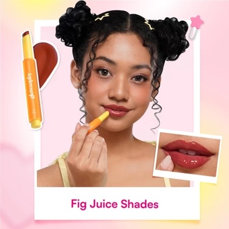 Glowsophy Color Crush Juicy Tinted Lip Balm 2gr - Fig Juice