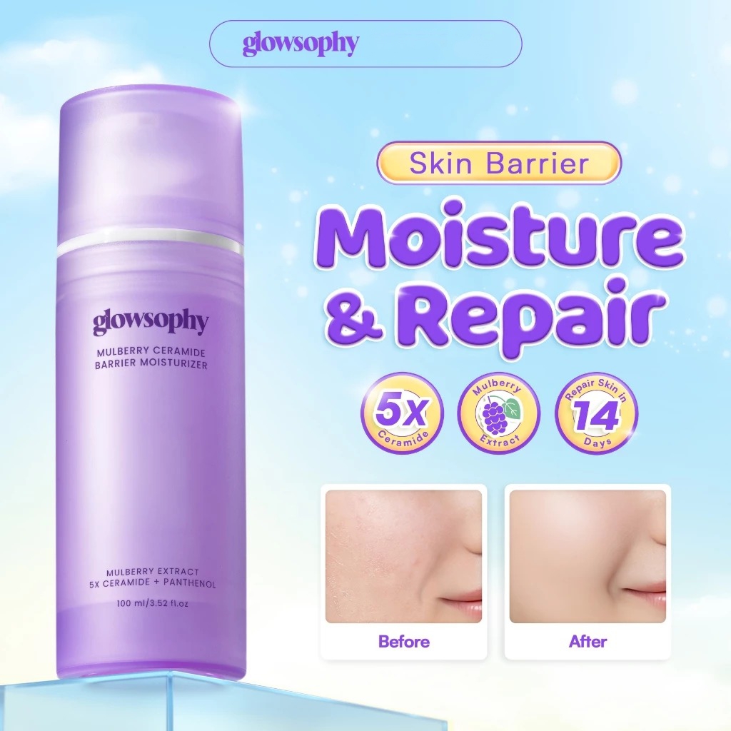 Glowsophy Moisturizer 100ml - Mulberry Ceramide Barrier