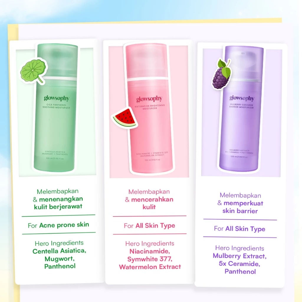 Glowsophy Moisturizer 100ml - Mulberry Ceramide Barrier