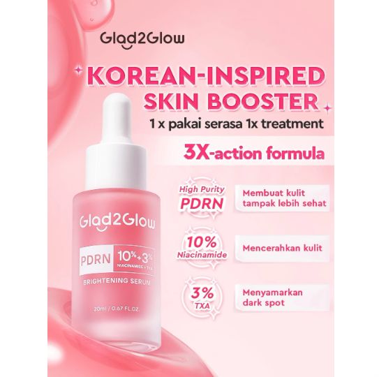 Glad 2 Glow Serum - PDRN 10% Niacinamide 3% TXA Brightening 20ml