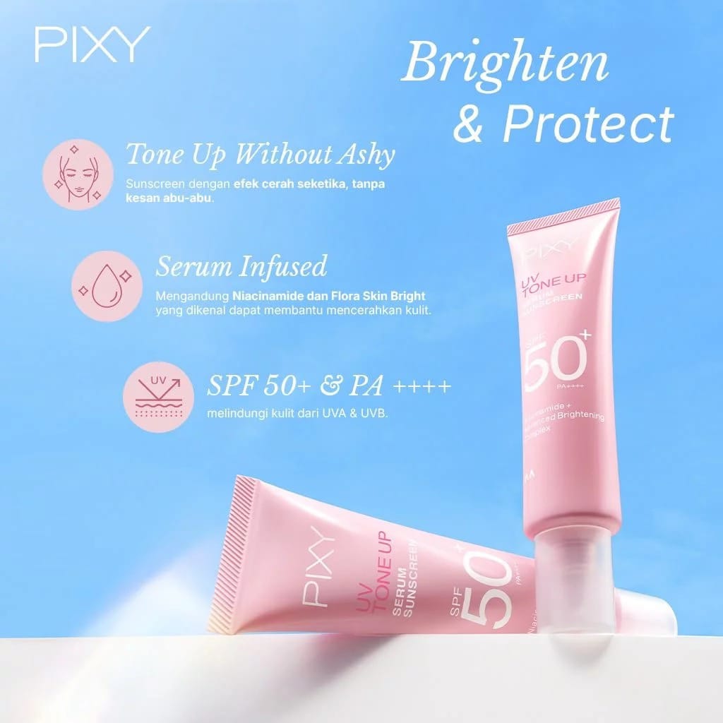 Pixy UV Tone Up Serum Sunscreen SPF50+ PA++++ 30gr