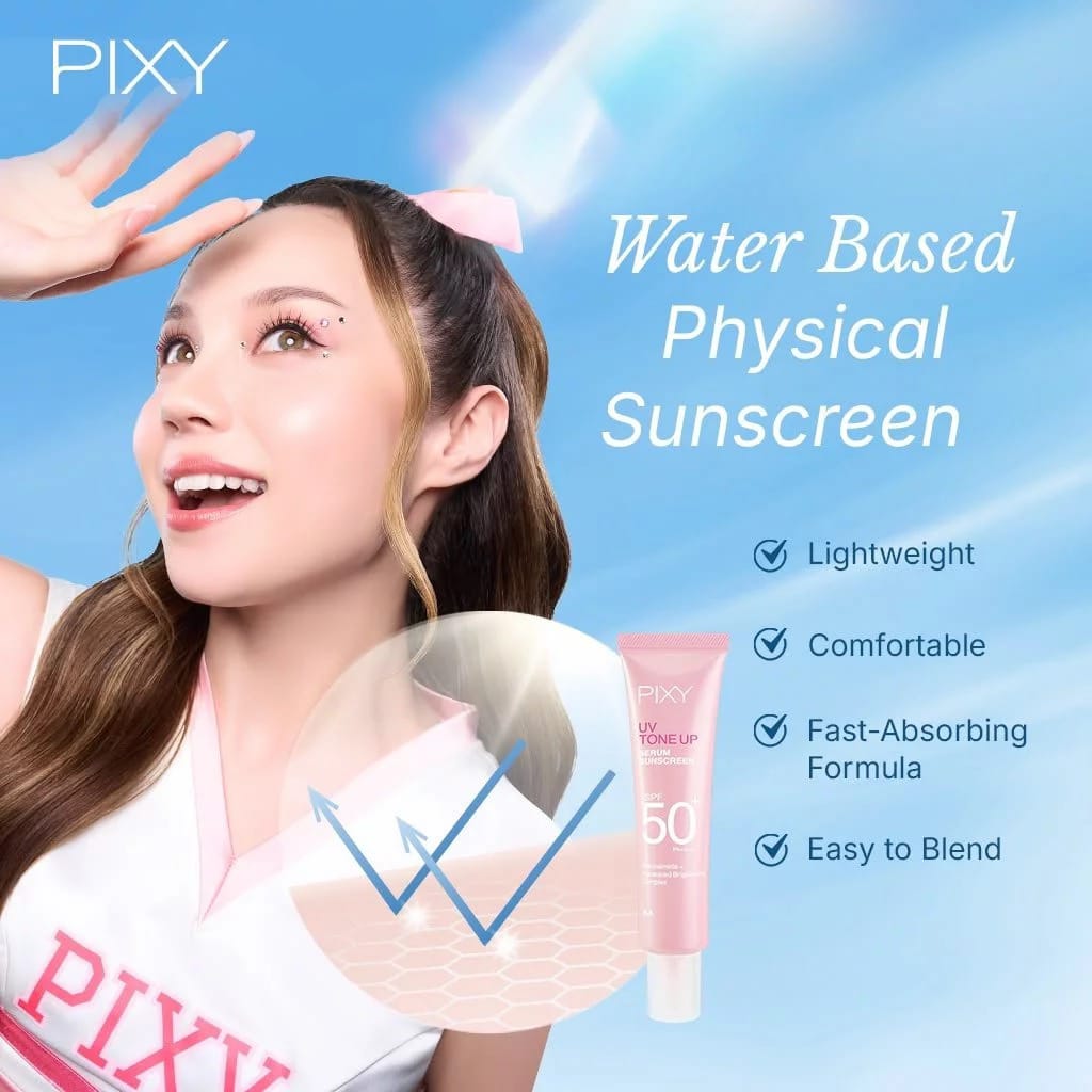 Pixy UV Tone Up Serum Sunscreen SPF50+ PA++++ 30gr
