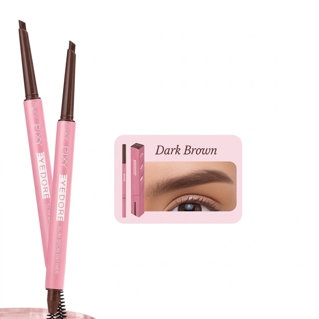 Pixy Eyedore Slim Brow Definer 0.1gr - Dark Brown