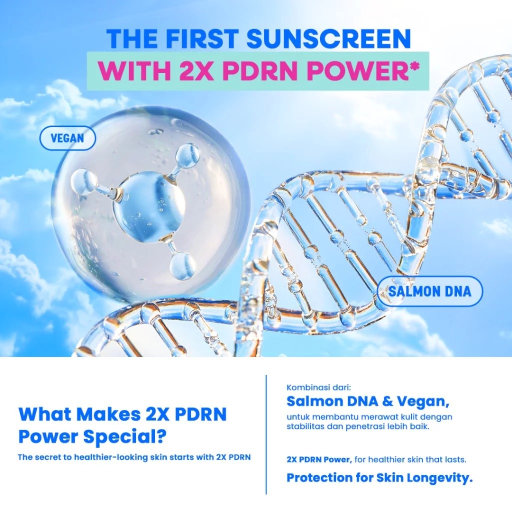 Hanasui PDRN Sunscreen Serum SPF50+ PA++++ 30ml - Acne Care