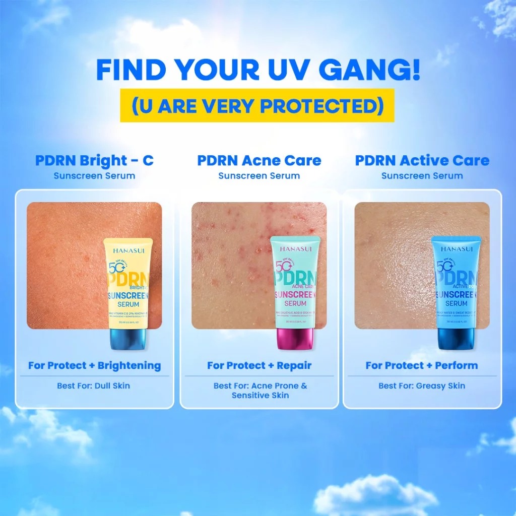 Hanasui PDRN Sunscreen Serum SPF50+ PA++++ 30ml - Active Pro
