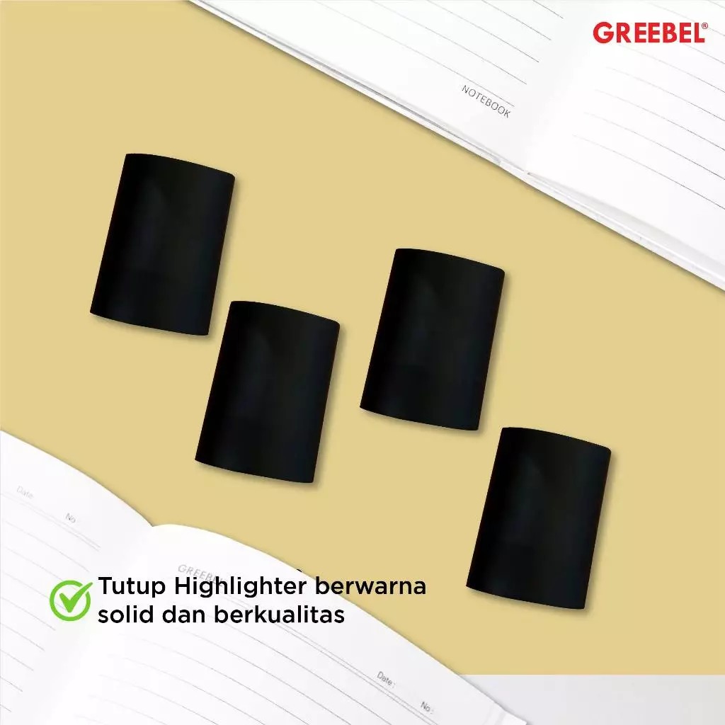GREEBEL Highlighter Stabilo - PINK (HL701-4)