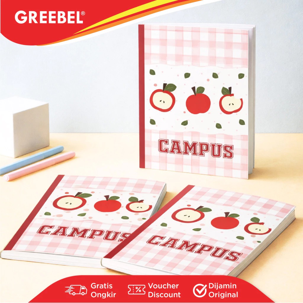 GREEBEL Buku Tulis Campus 50 Lembar (GB50-4) - (B5 250x175mm)