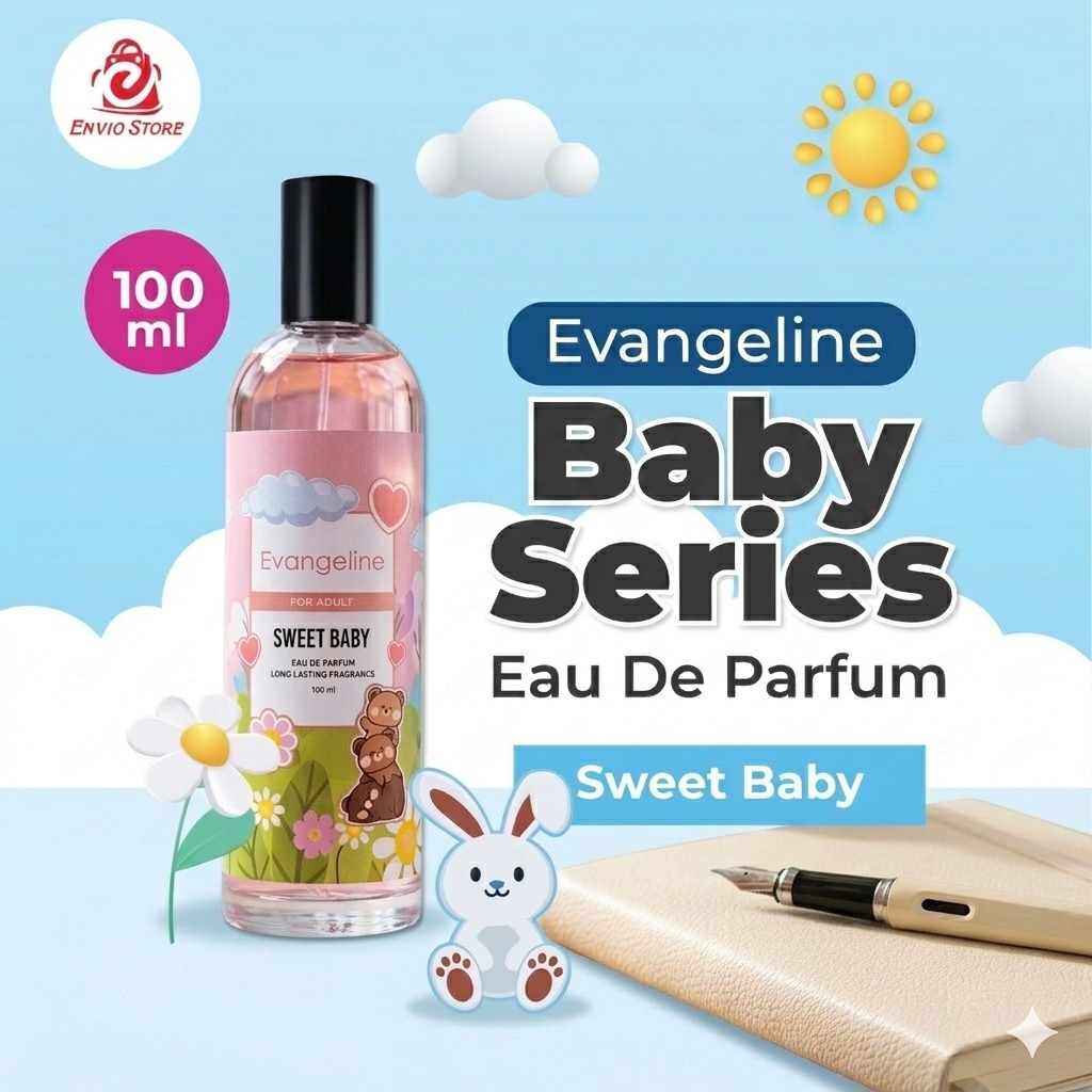 Evangeline Eau De Parfum Baby Series 100ml - Sweet Baby