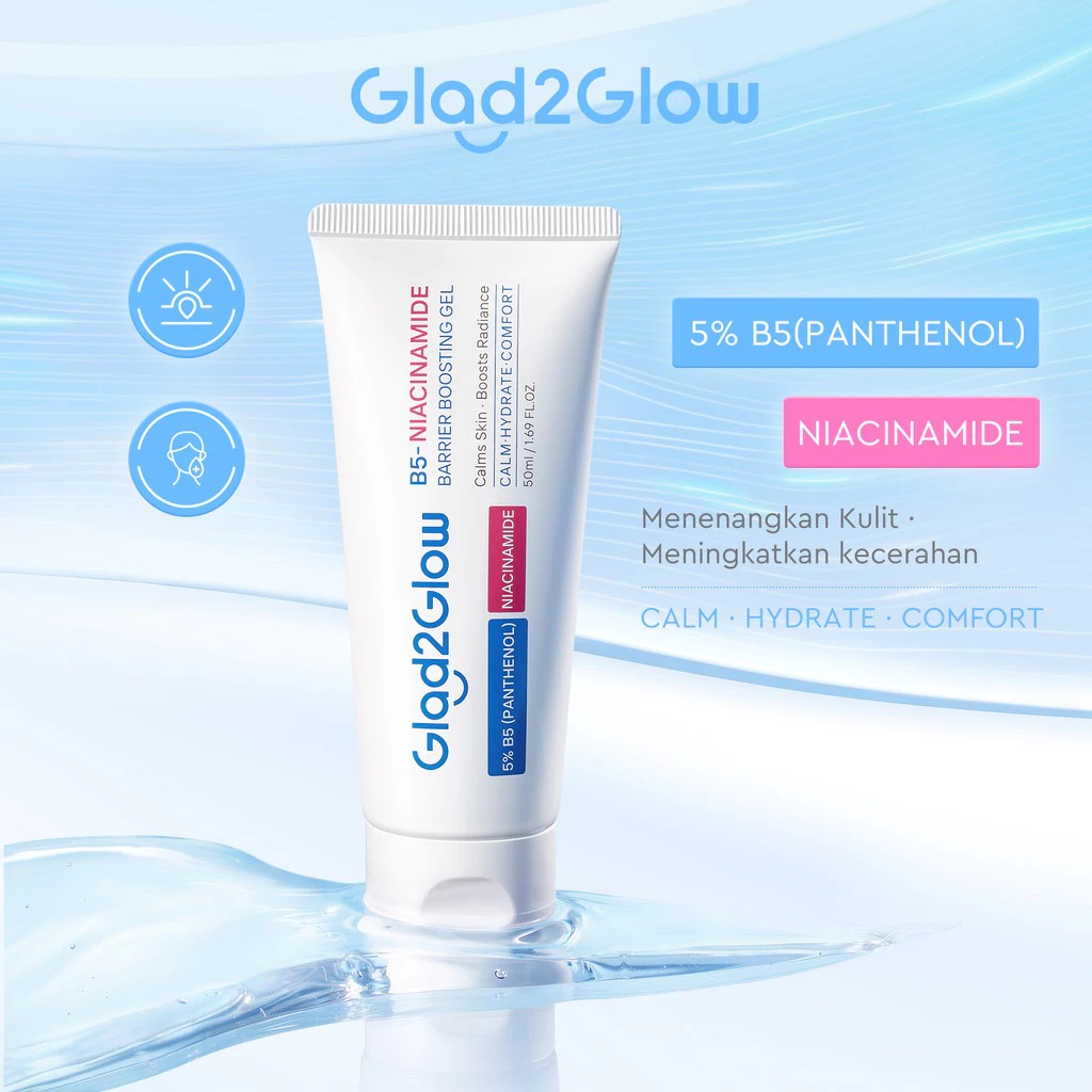 Glad 2 Glow B5-Niacinamide Barrier Boosting Gel 30ml