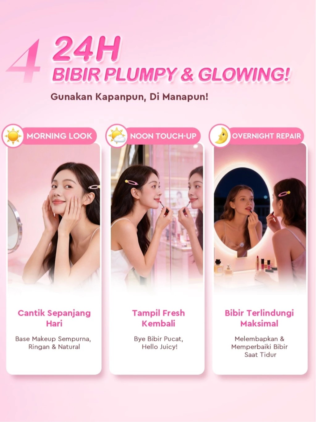 Glad 2 Glow Brightening Lip Serum 7gr - Cherry Pop