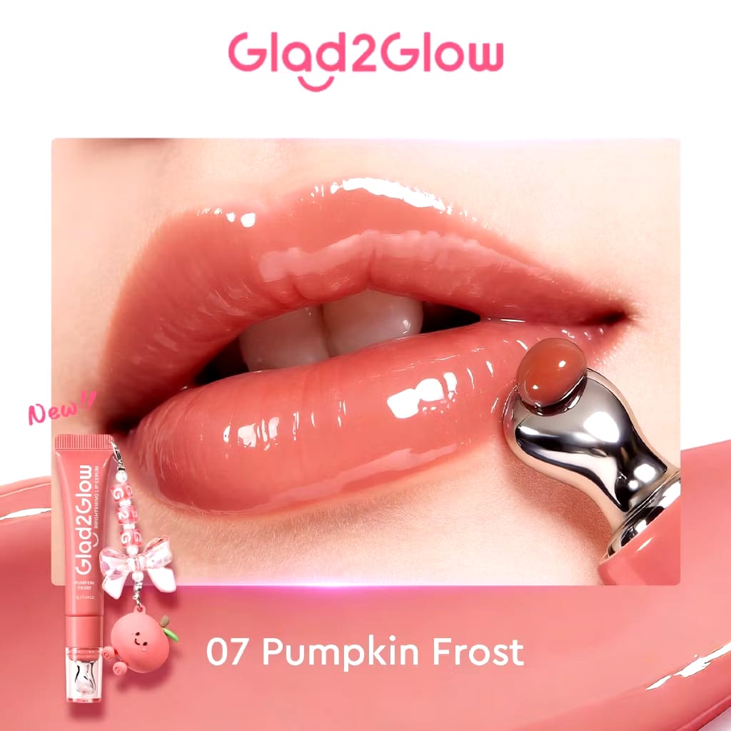 Glad 2 Glow Brightening Lip Serum 7gr - Pumpkin Frost