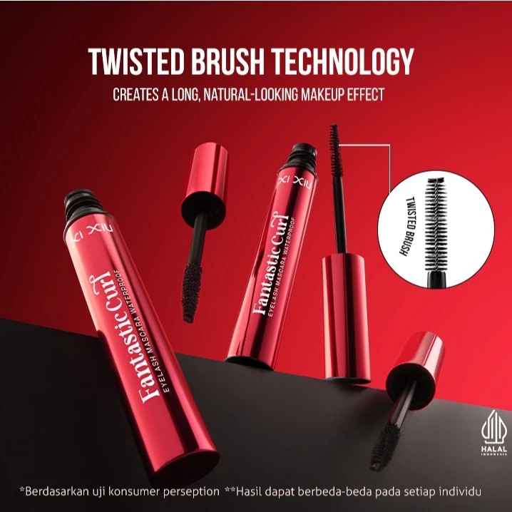 Xi Xiu Fantastic Curl Eyelash Mascara Waterproof 6gr