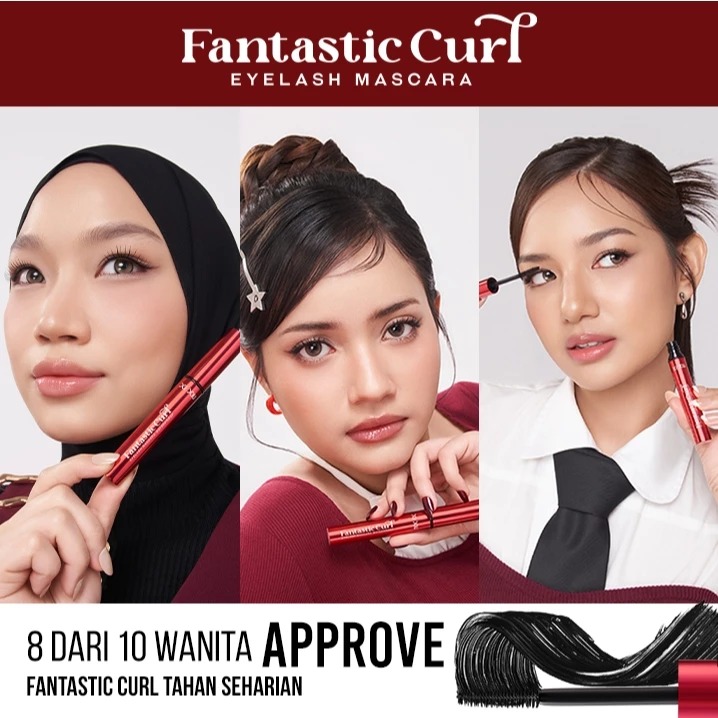 Xi Xiu Fantastic Curl Eyelash Mascara Waterproof 6gr