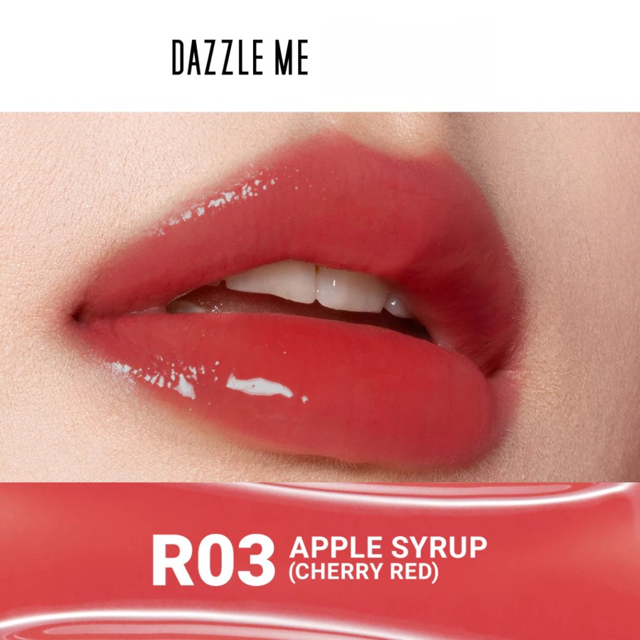 Dazzle Me X Barbie Peptide Power Glow Tinted Lip Balm 8gr - R03 Apple Syrup (SPF50+ PA++++)