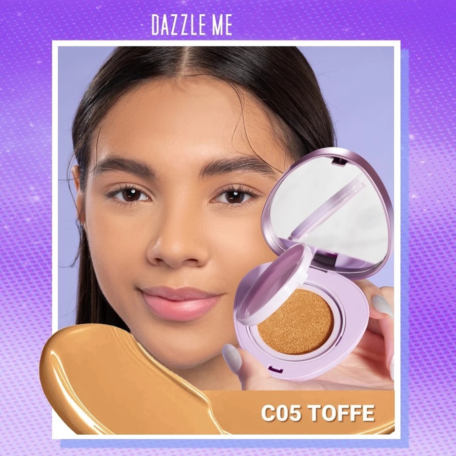 Dazzle Me Cover Me Matte Serum Cushion SPF50 PA++++ 11gr - C05 Toffee