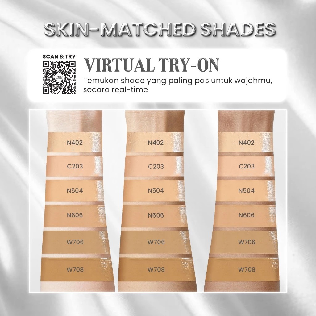YOU Cloud Touch Glasting Glow Serum Cushion 10gr - W706 Warm Buff (SPF50+ PA++++)