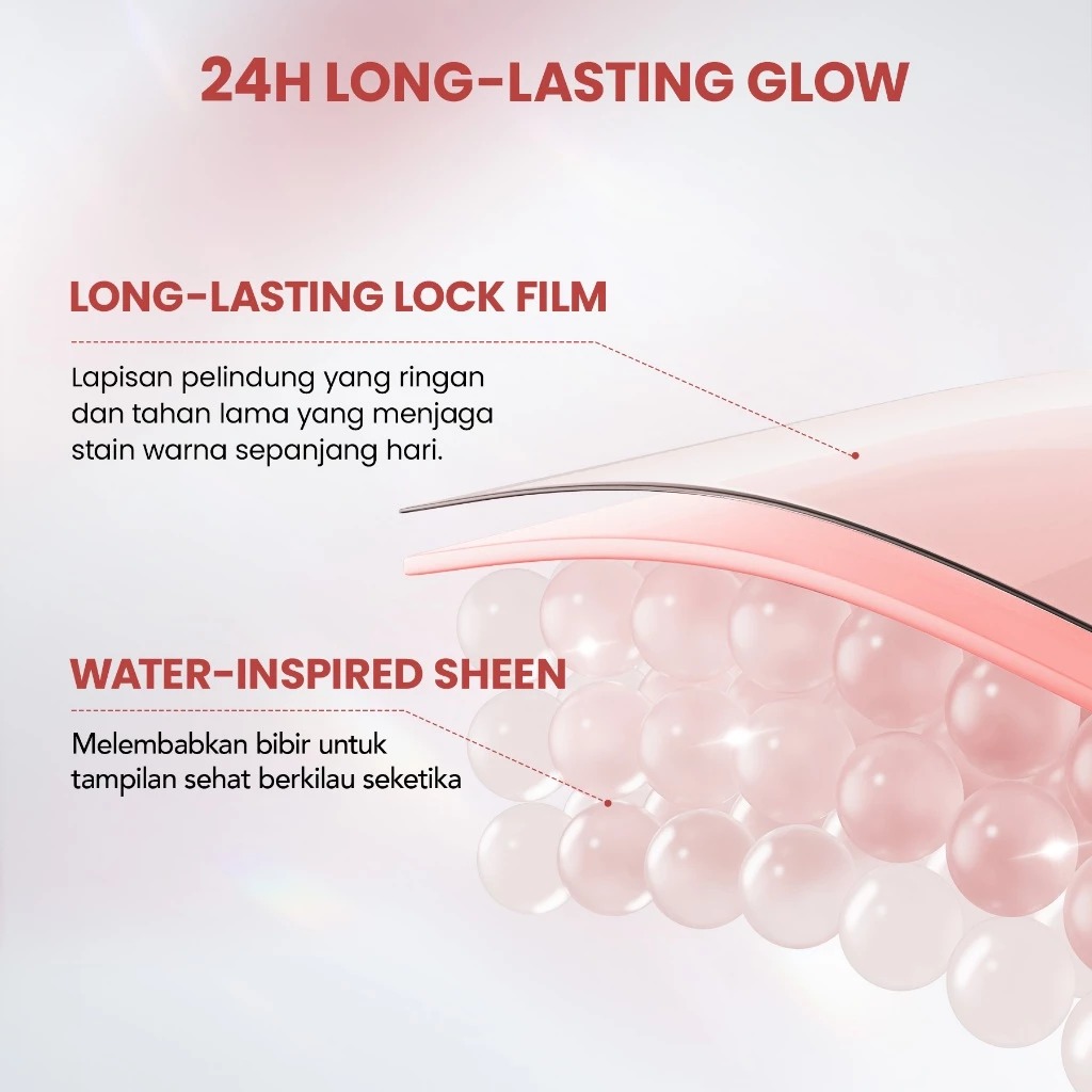 YOU Cloud Paint Glassy Glow Lip Tint 3gr - G03 Berry Amber