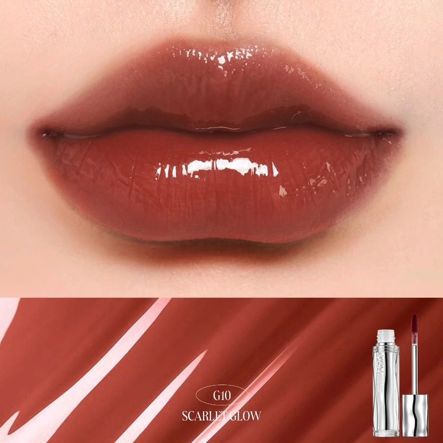 YOU Cloud Paint Glassy Glow Lip Tint 3gr - G10 Scarlet Glow