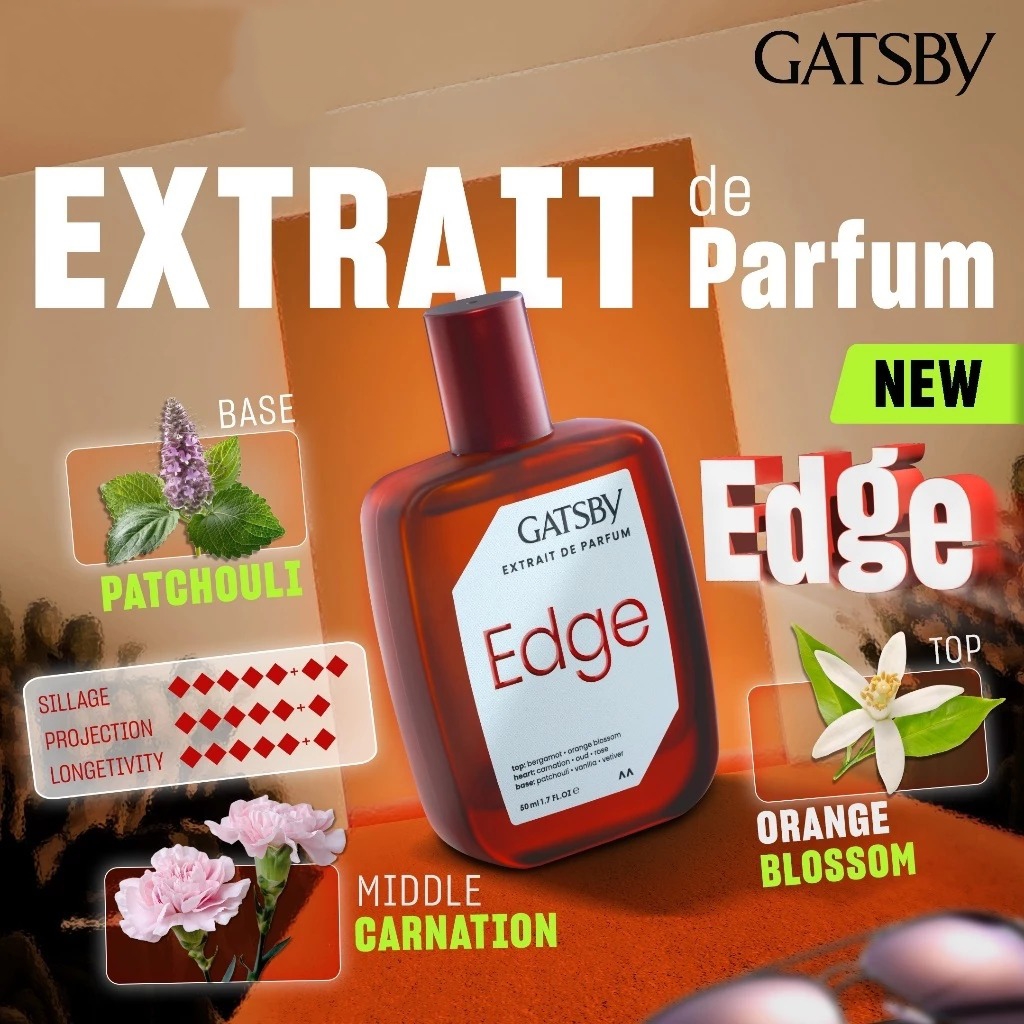 Gatsby Extrait De Parfum 50ml - Edge