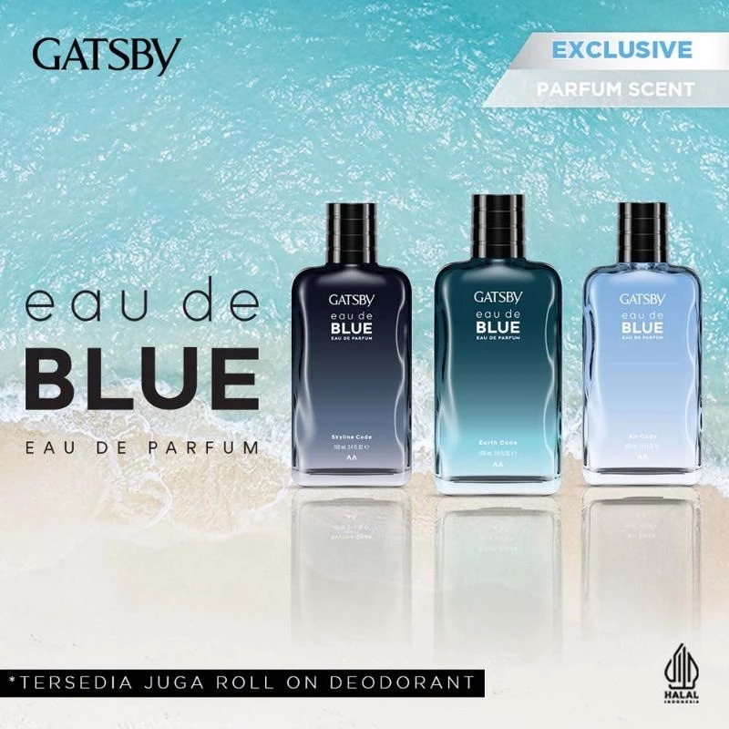 Gatsby Eau De Blue Eau De Parfum 100ml - Air Code