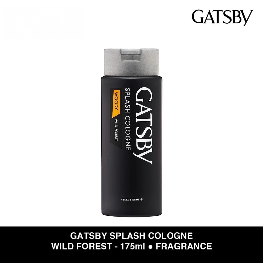 Gatsby Splash Cologne 175ml - Wild Forest (Woody)