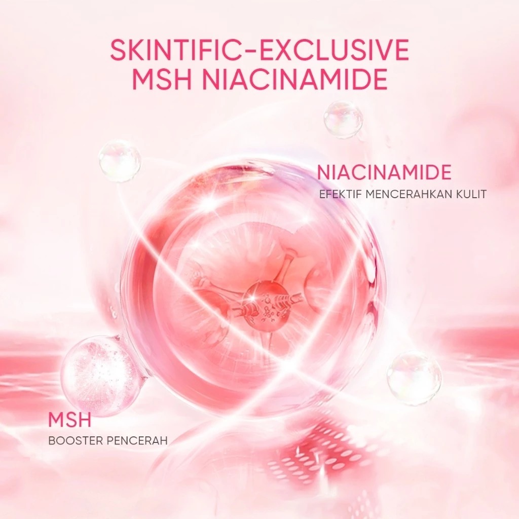 Skintific MSH Niacinamade Brightening Moisture Gel 50gr