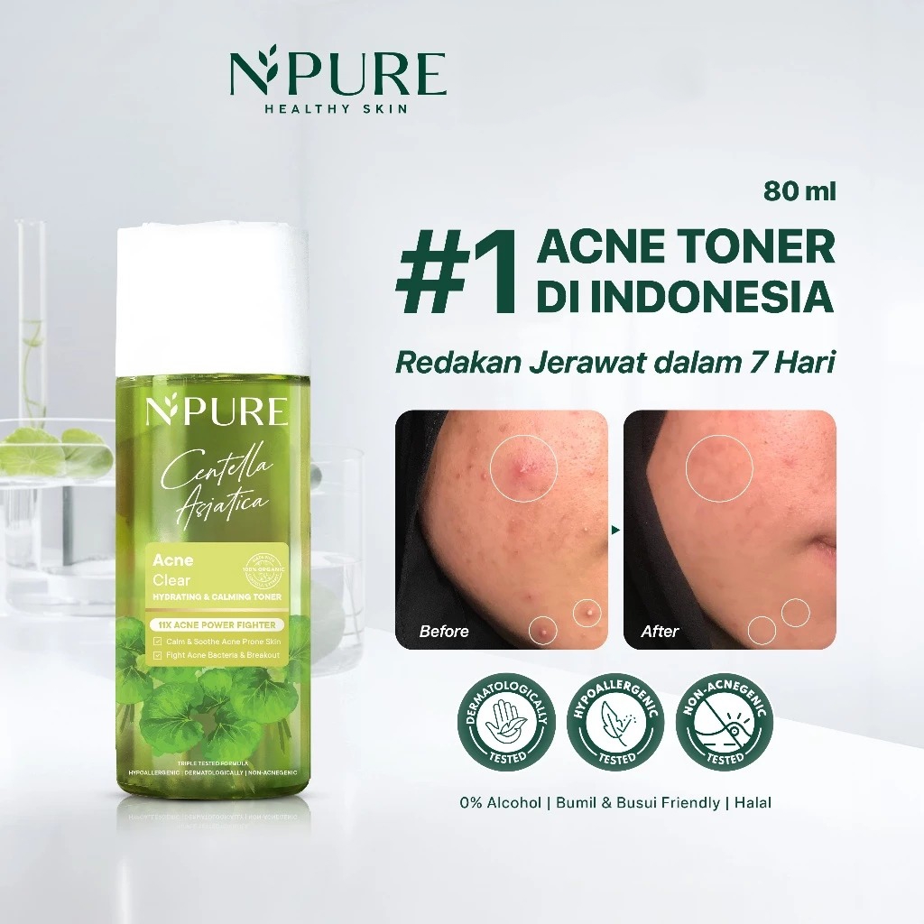 Npure Centella Face Toner 80ml