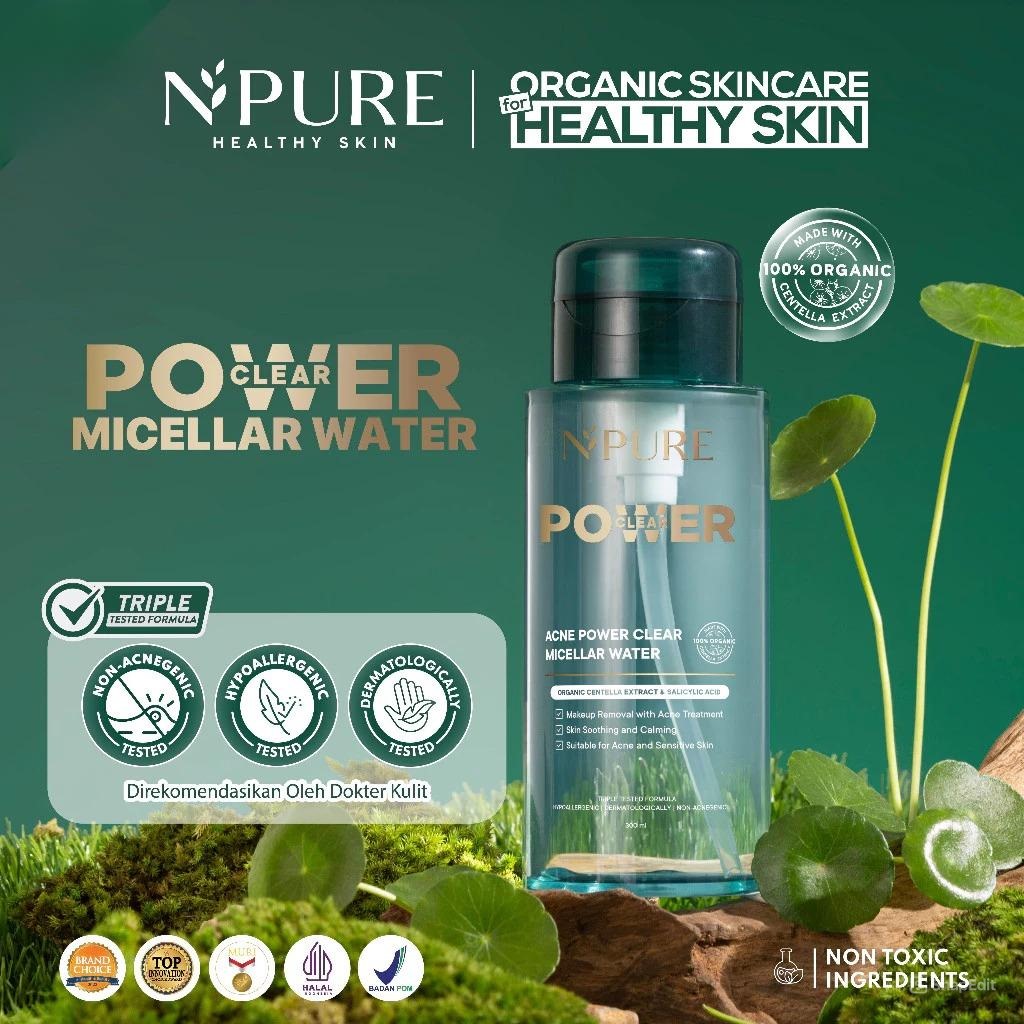 Npure Acne Power Clear Micellar Water 50ml
