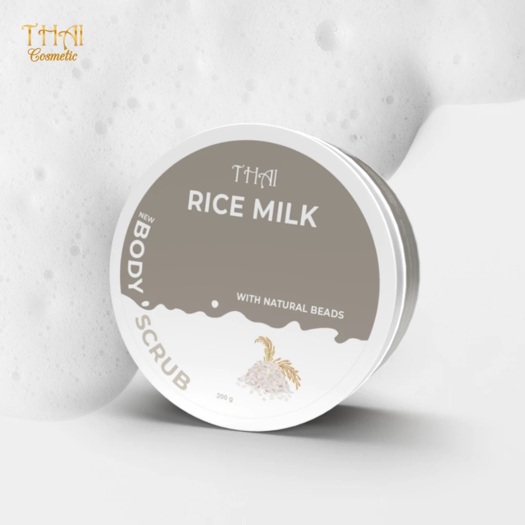 Thai Body Scrub 200gr - Rice Milk