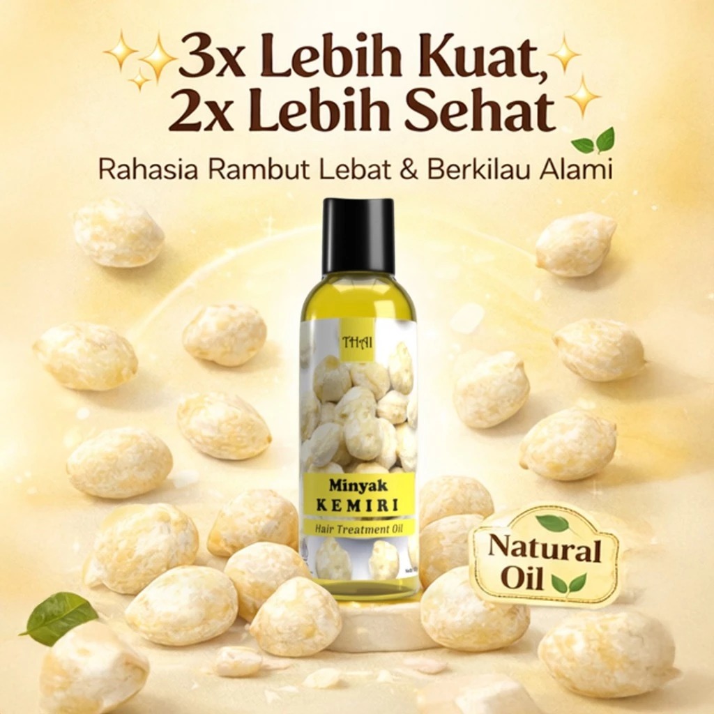 Thai Hair Treatment Oil - Minyak Kemiri 125ml