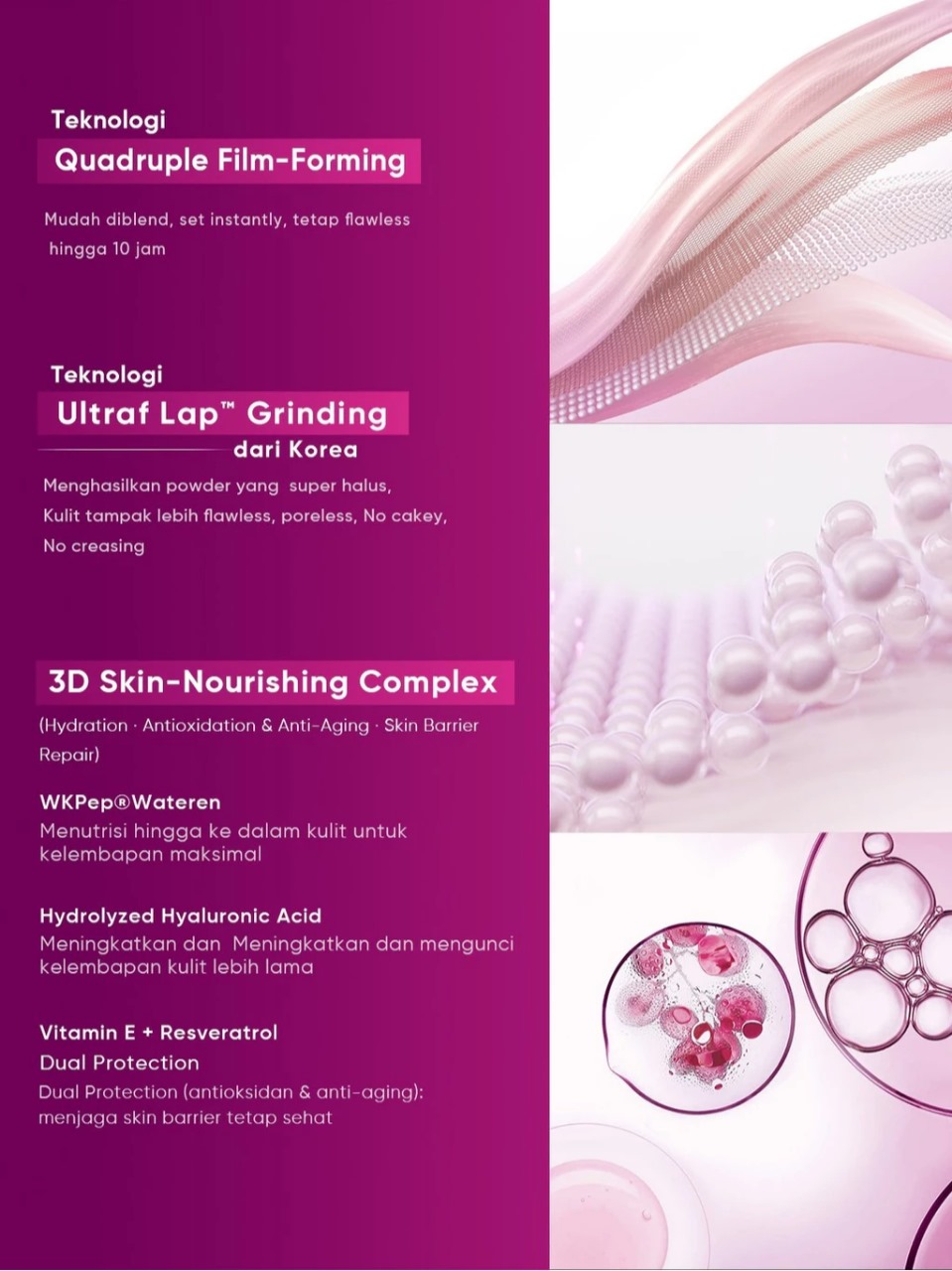 Skintific Cover Glow Perfect Pink Cushion Refill - 02 Ivory