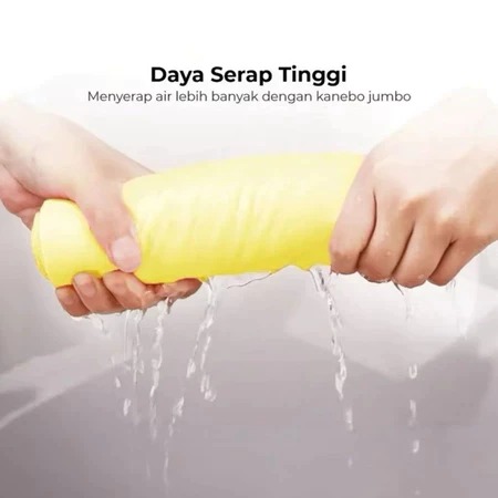Lap Chamois FIT Kuning 43x32cm + BOX (Kanebo Serbaguna)