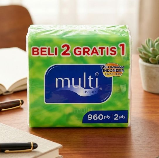 (Beli 2 Gratis 1) Tissue Tessa Multi Facial 960ply