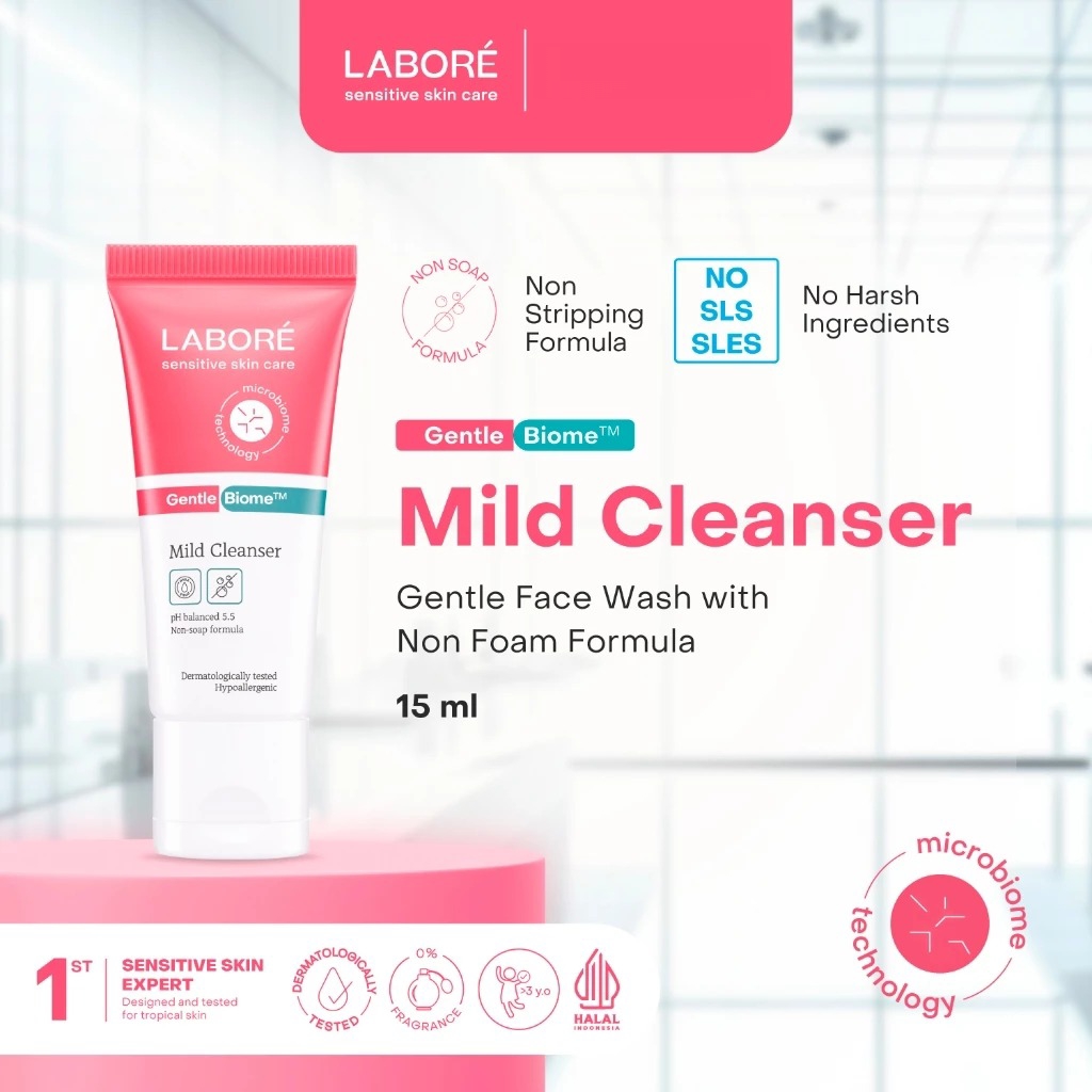 Labore Gentle Biome Mild Cleanser 15ml
