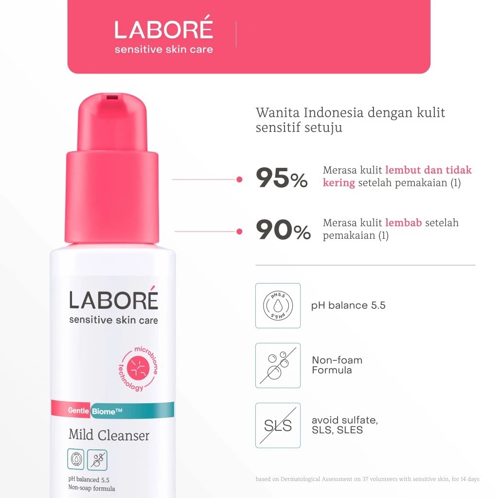 Labore Gentle Biome Mild Cleanser 100ml