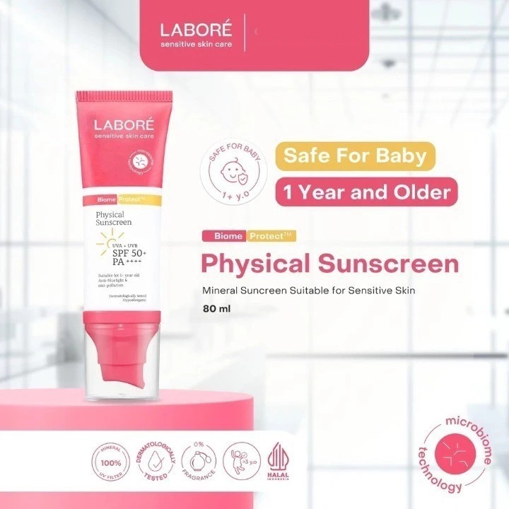 Labore Biome Protect Physical Sunscreen SPF50+ PA++++ 80ml