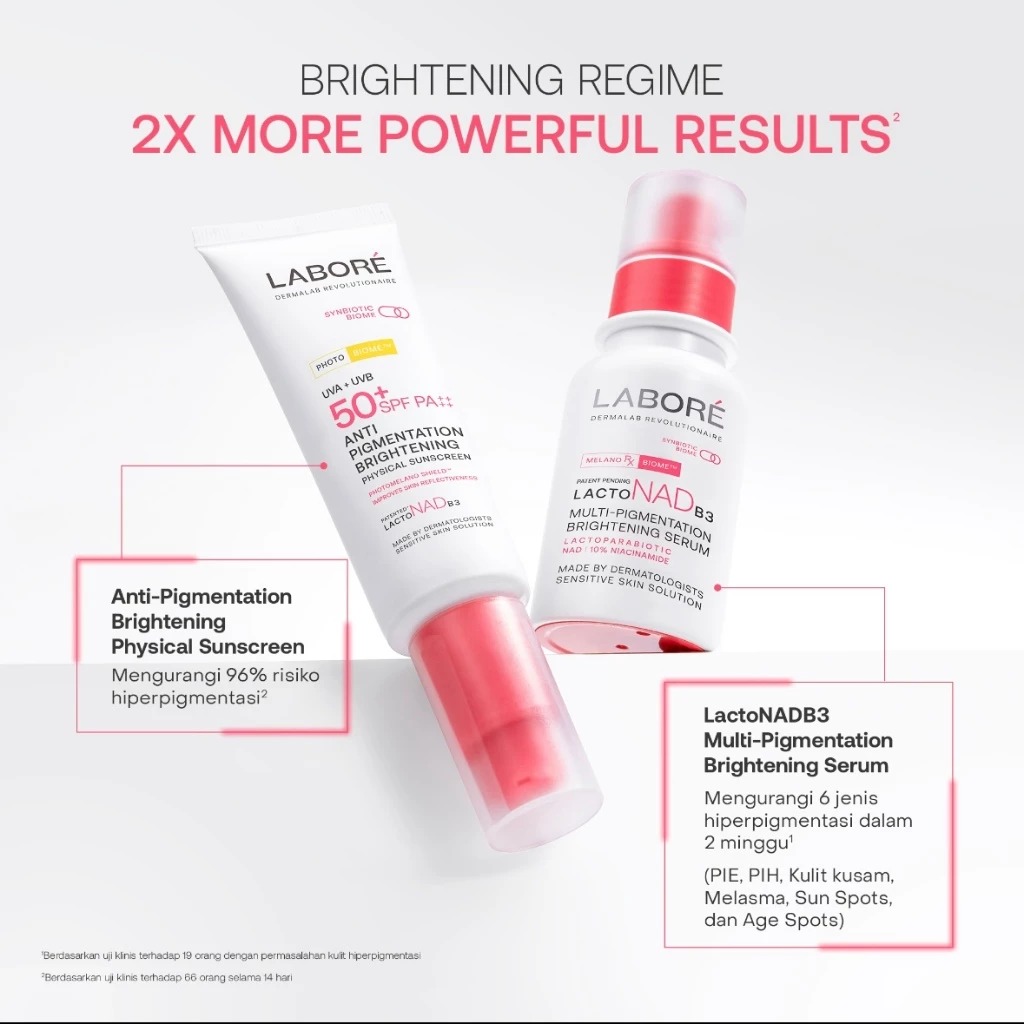 Labore Anti-Pigmentation Brightening Sunscreen SPF50+ PA++++ 10ml