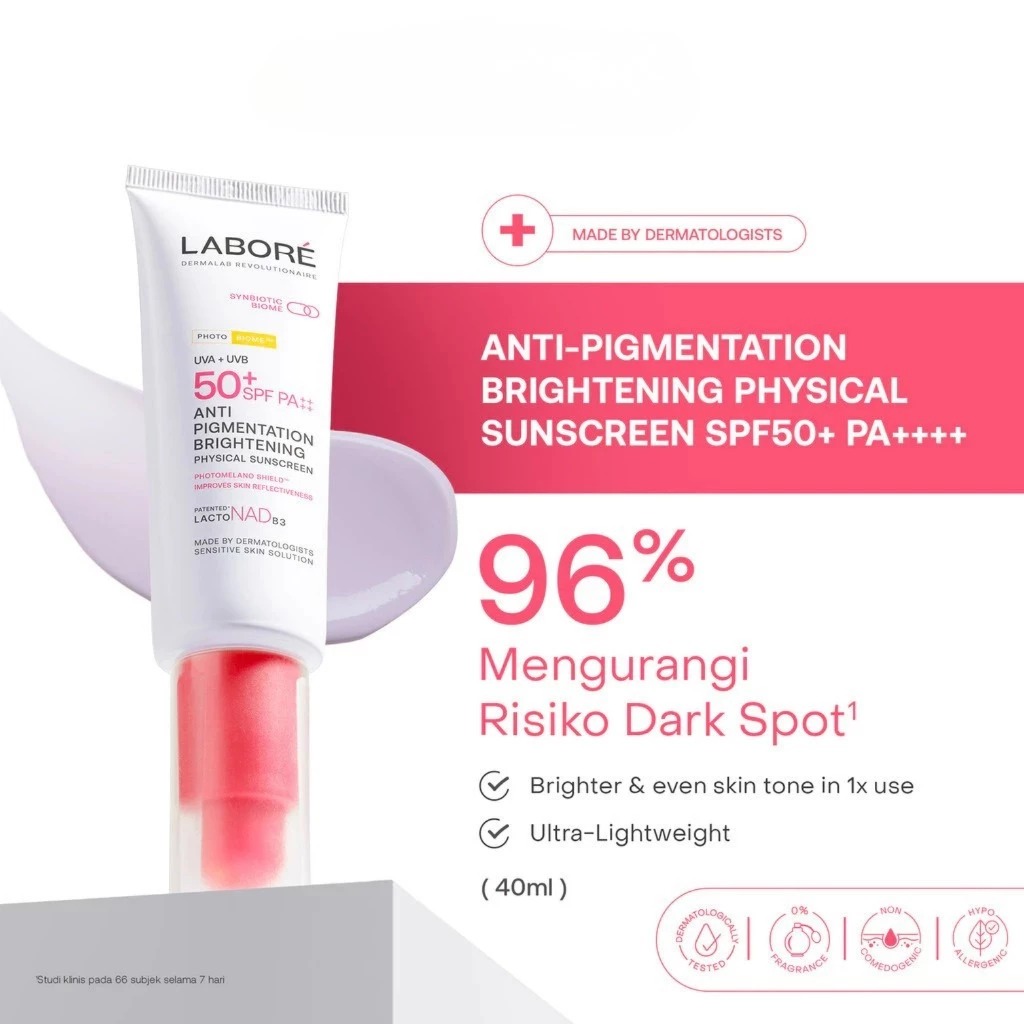 Labore Anti-Pigmentation Brightening Sunscreen SPF50+ PA++++ 40ml