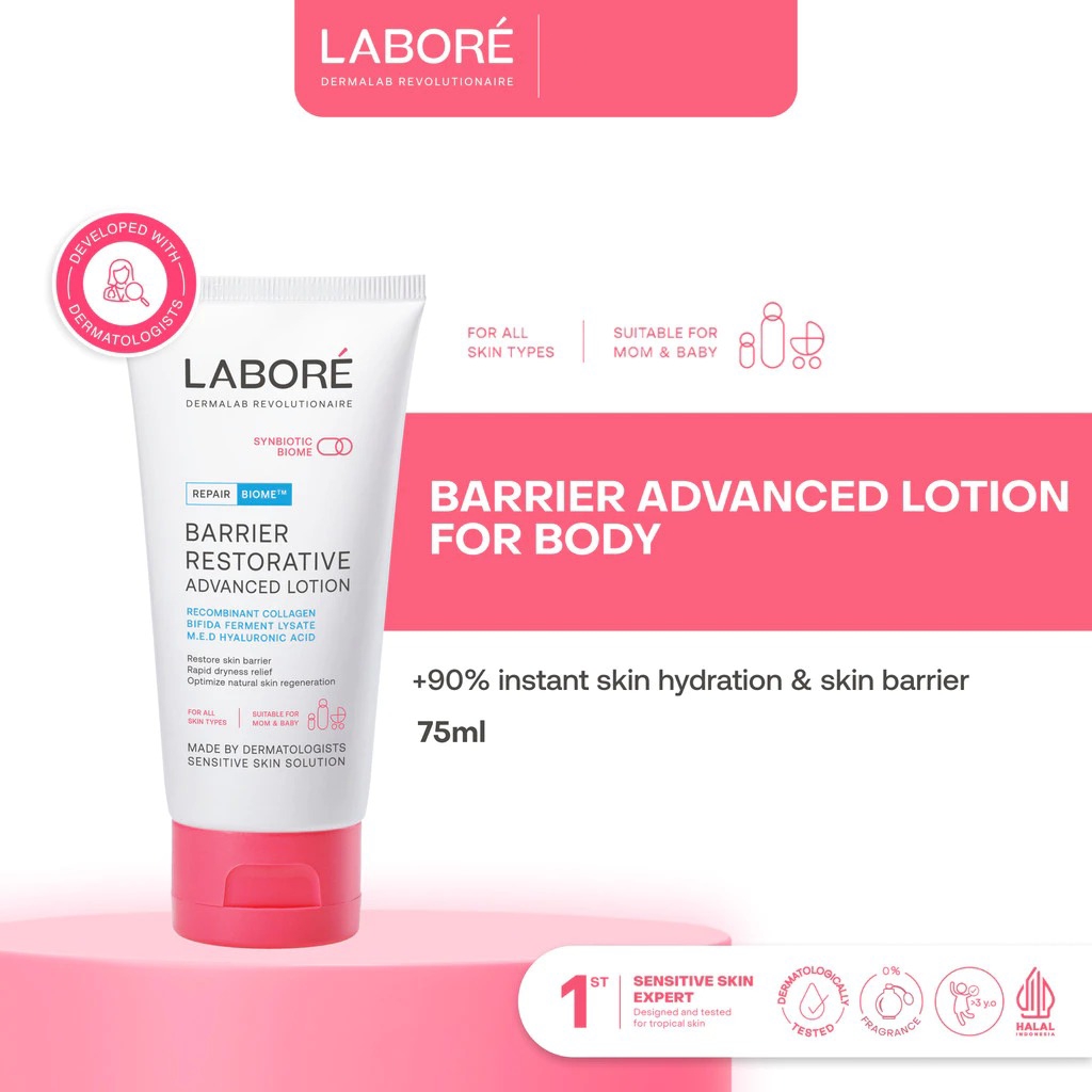 Labore Repair Biome Barrier Restorative Advance Lotion 75ml