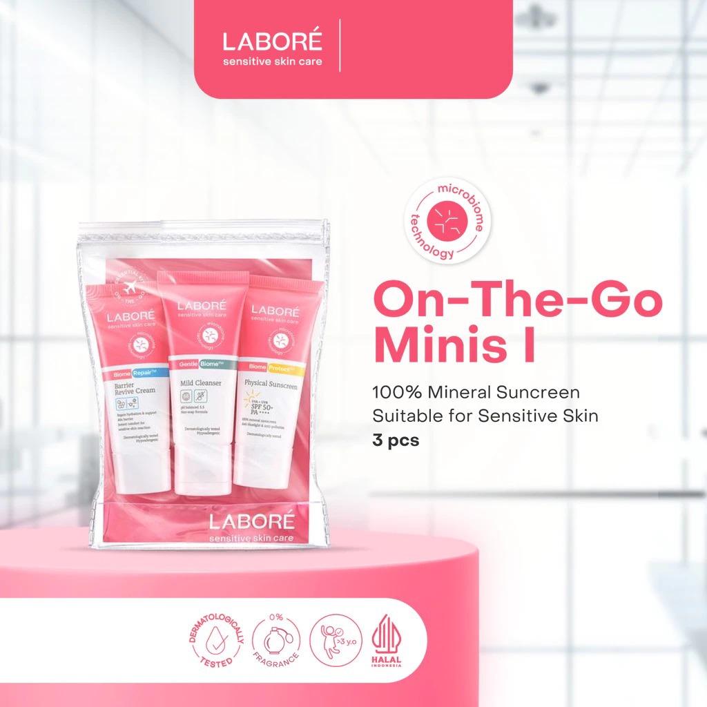 Labore Skincare Kit On-The-Go Minis Travel Size