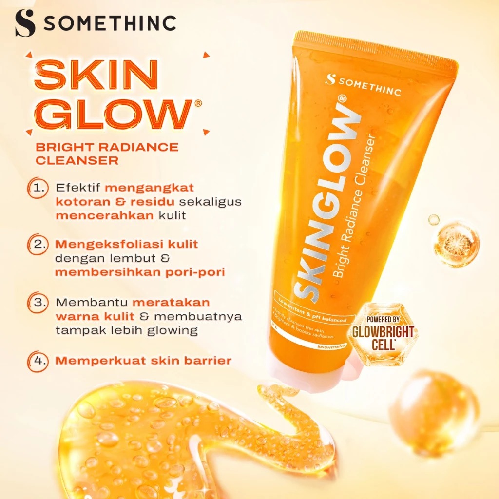Somethinc Skinglow Bright Radiance Cleanser 100ml