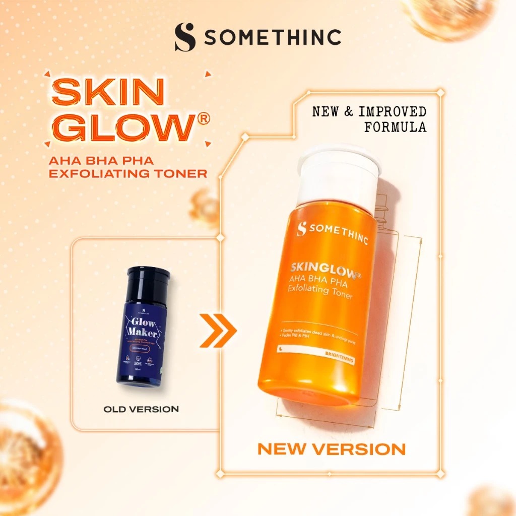Somethinc Skinglow Bright Radiance AHA BHA PHA Exfoliating Toner 100ml