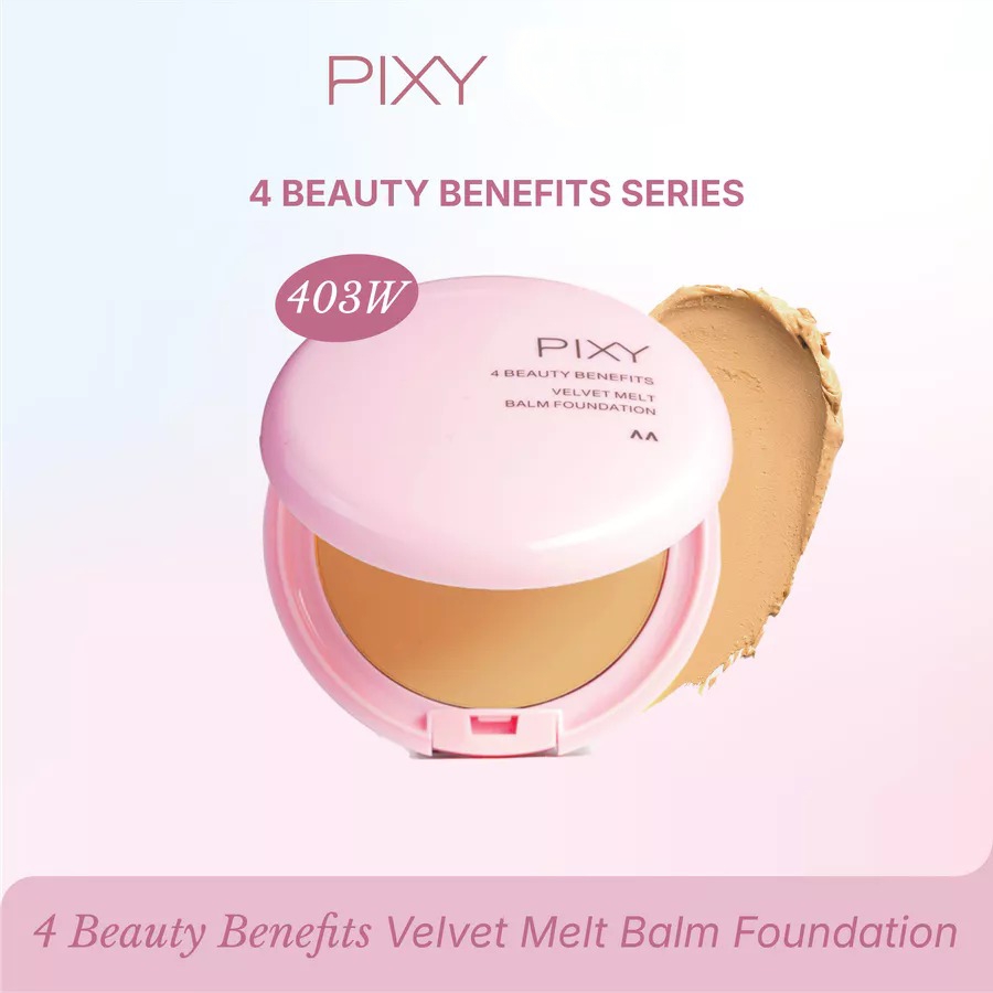 Pixy 4 Beauty Benefits Velvet Melt Balm Foundation 8gr - 403W Sand