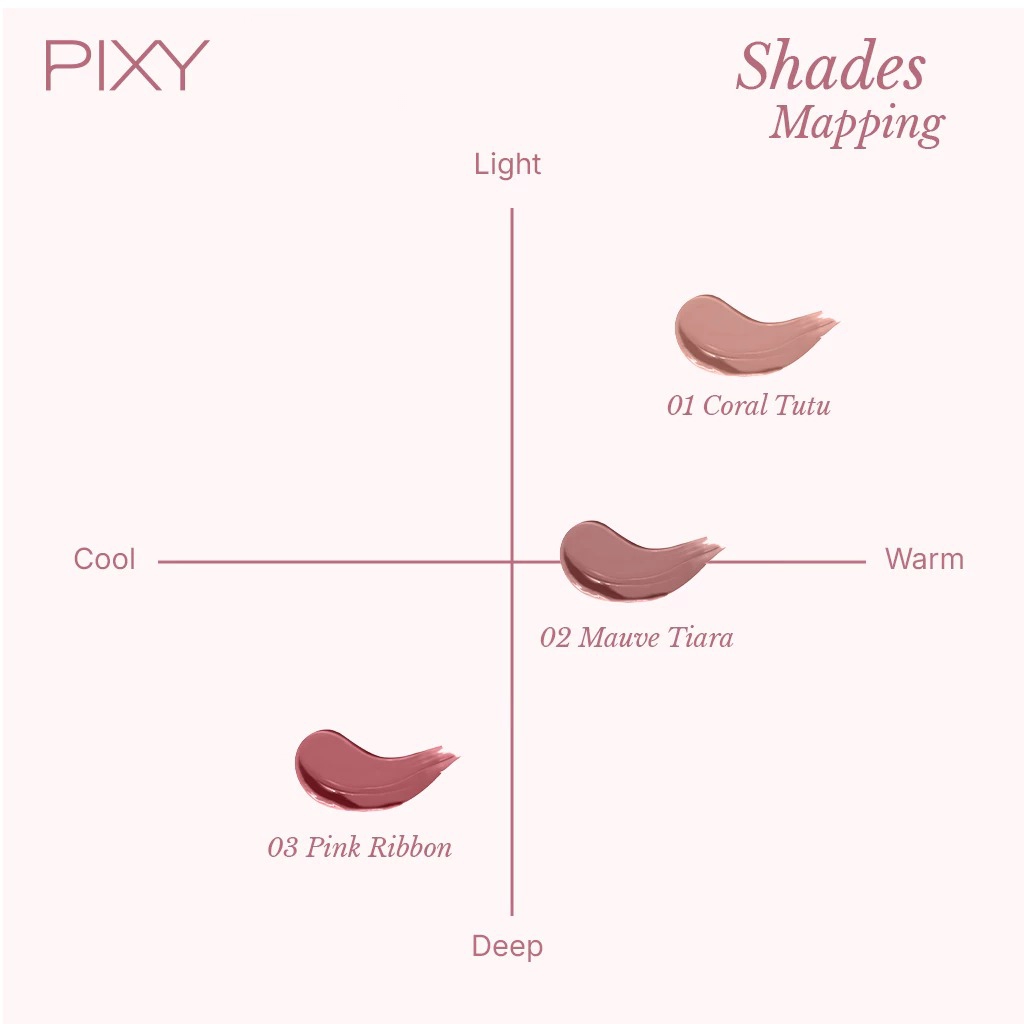 Pixy Cheeky Fit Serum Blush 3.5ml - 02 Mauve Tiara