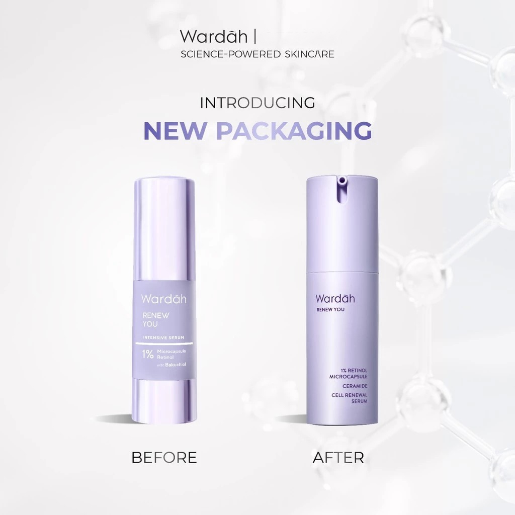 Wardah Renew You 1% Retinol Microcapsule Ceramide Cell Renewal Serum 30ml